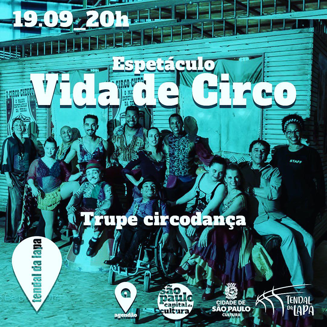 Vida de Circo no Tendal da Lapa